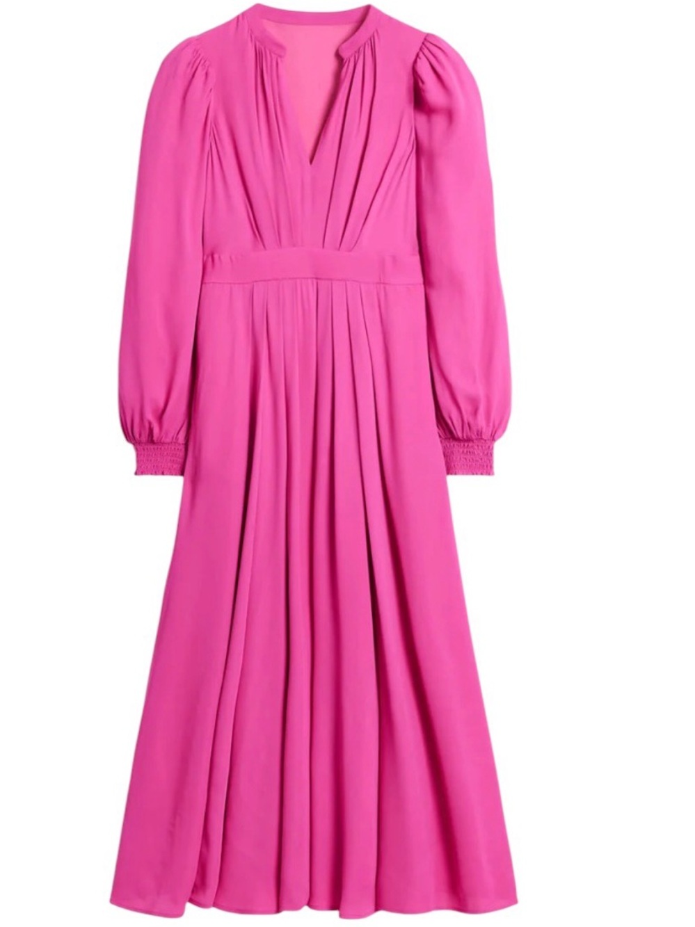 BODEN Pleat Detail Blouson Dress